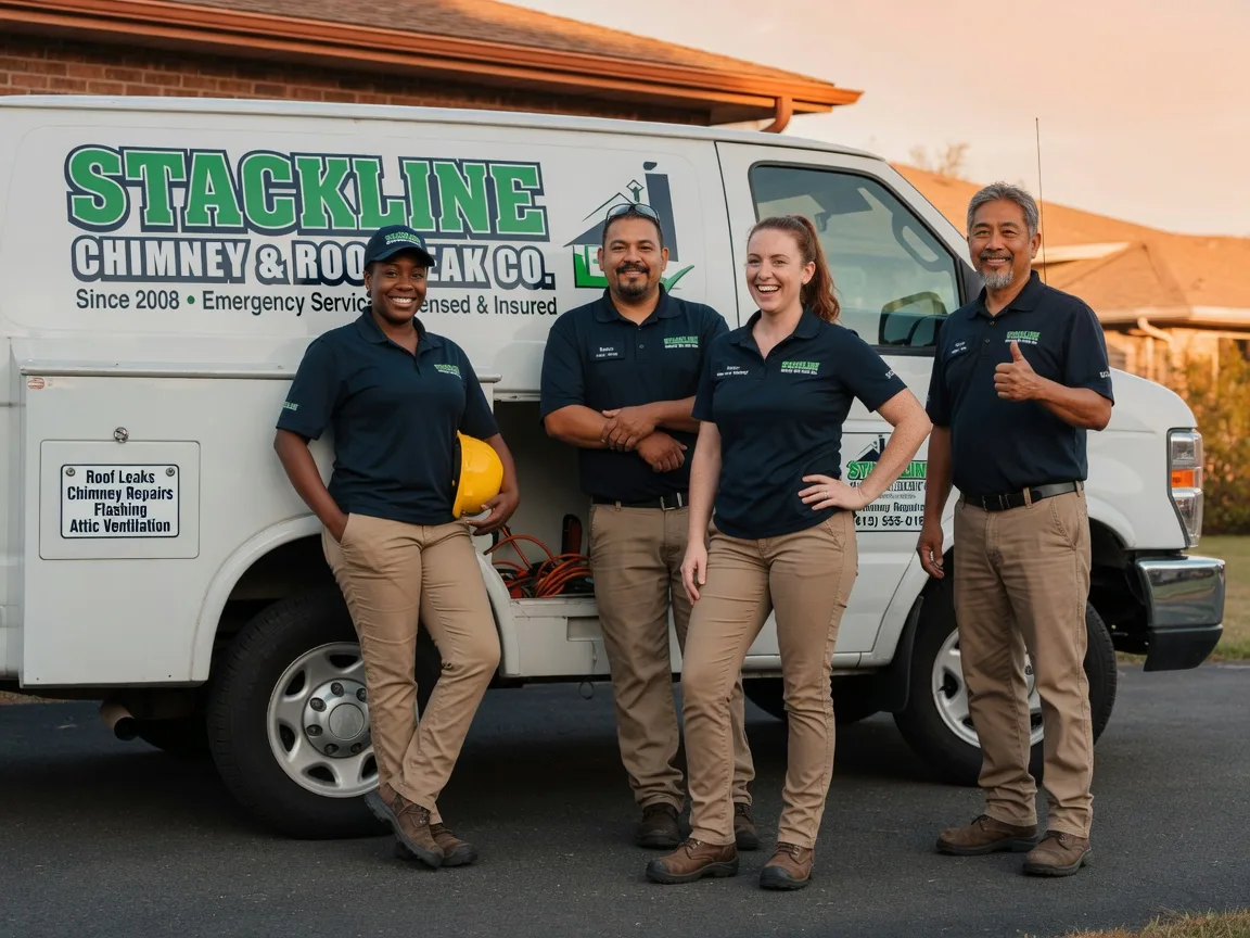 Chimney flashing repair company in Rocky Comfort, MO